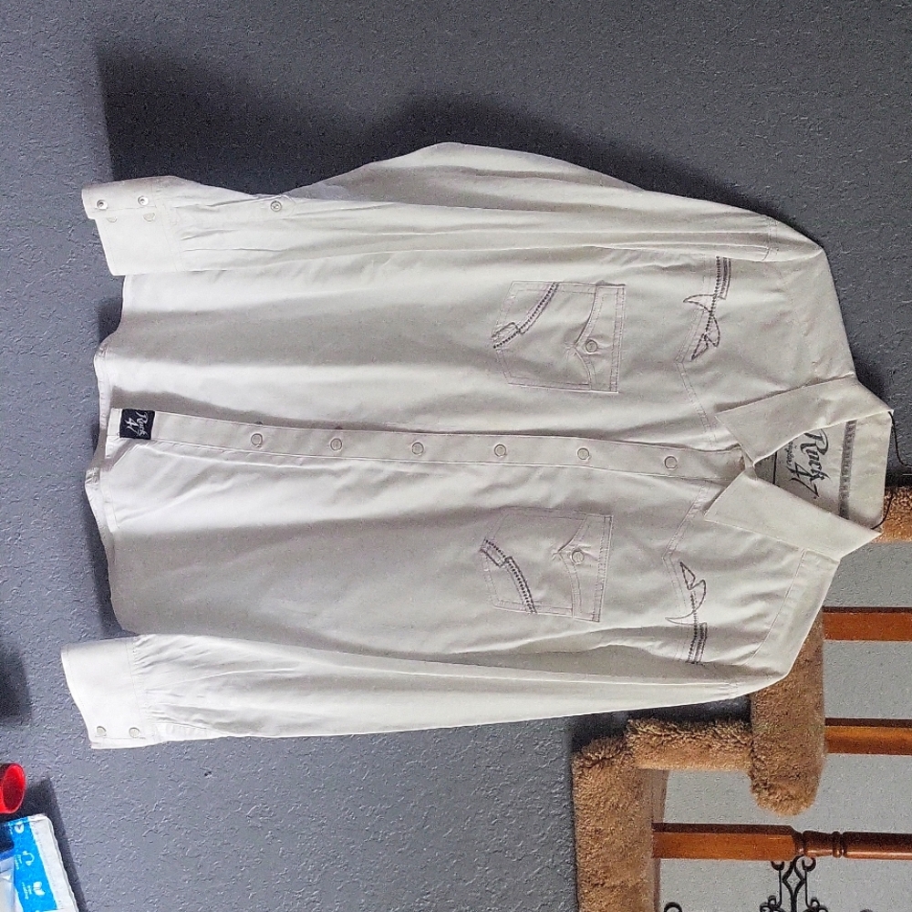 Men's long sleeve button down